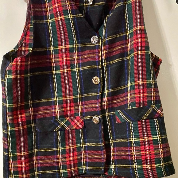 Pandora Casuals Plaid Vest (M) - Picture 1 of 7